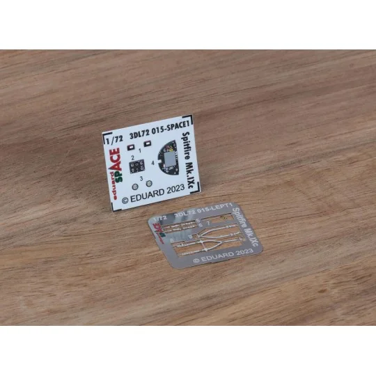 Spitfire Mk.IXc SPACE 1/72 EDUARD, 1/72 - Eduard Accessories 3DL72015