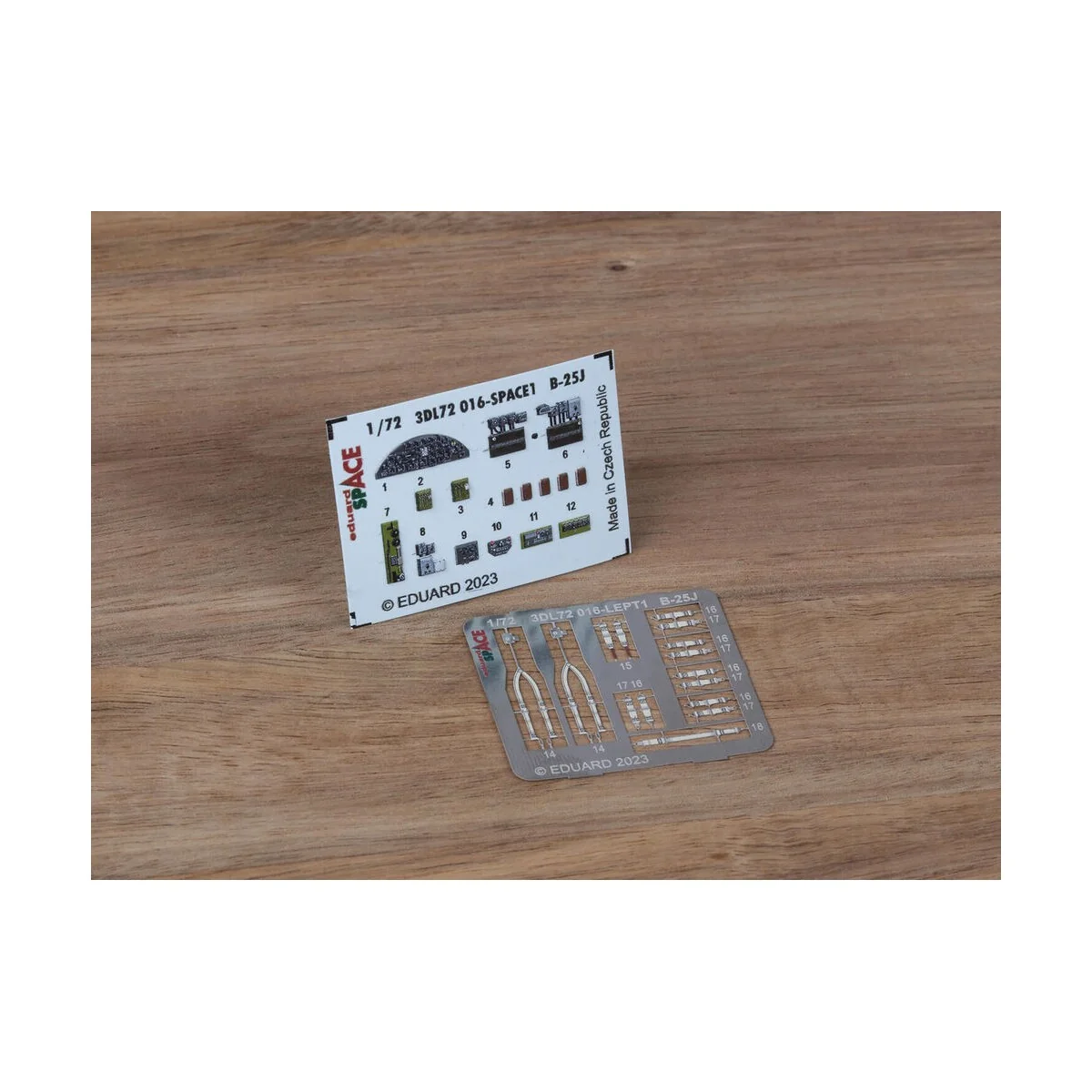 B-25J SPACE 1/72 HASEGAWA/EDUARD - Eduard Accessories 3DL72016