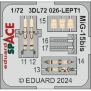 MiG-15bis SPACE, 1/72 - Eduard Accessories 3DL72026