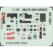 OV-10D+ SPACE 1/72 ICM, 1/72 - Eduard Accessories 3DL72029