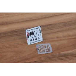 P-51D-10 SPACE, 1/72 - Eduard Accessories 3DL72036