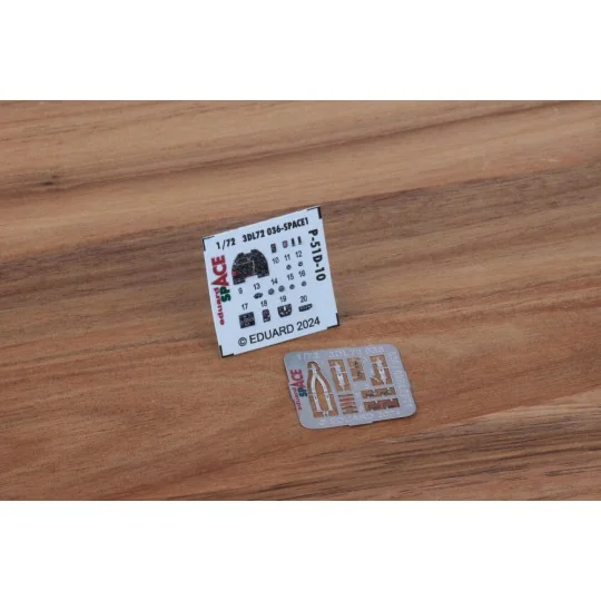 P-51D-10 SPACE - Eduard Accessories 3DL72036