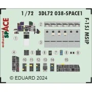 F-15J MSIP SPACE - Eduard Accessories 3DL72038