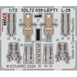 L-29 SPACE - Eduard Accessories 3DL72039