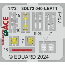 F-15J SPACE 1/72 - Eduard Accessories 3DL72040