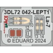 La-7 SPACE 1/72 - Eduard Accessories 3DL72042