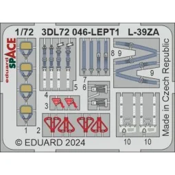 L-39ZA SPACE EDUARD, 1/72 - Eduard Accessories 3DL72046