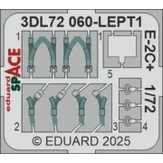 E-2C+ SPACE HELLER - Eduard Accessories 3DL72060