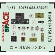 Hawk H-75A 1/2 SPACE ARMA HOBBY - Eduard Accessories 3DL72068