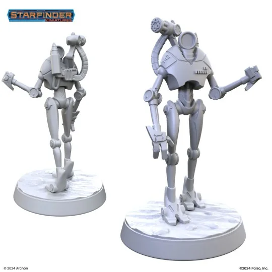 Masters of the Universe Miniatures: PATROL-CLASS SECURITY ROBOT - A...