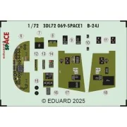 B-24J SPACE HASEGAWA - Eduard Accessories 3DL72069