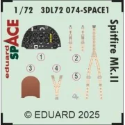 Spitfire Mk.II SPACE for IBG, 1/72 - Eduard Accessories 3DL72074 Spitfire Mk.II SPACE for IBG, 1/72 - Eduard Accessories 3DL72074