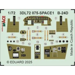 B-24D SPACE for Airfix, 1/72 - Eduard Accessories 3DL72075