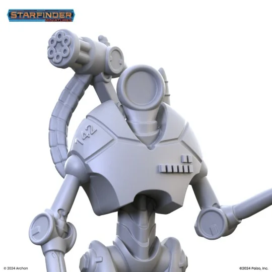 Masters of the Universe Miniatures: PATROL-CLASS SECURITY ROBOT - A...