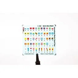 International Marine Signal Flags SPACE for, 1/350 - Eduard Accesso...