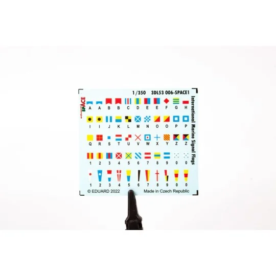 International Marine Signal Flags SPACE for, 1/350 - Eduard Accesso...