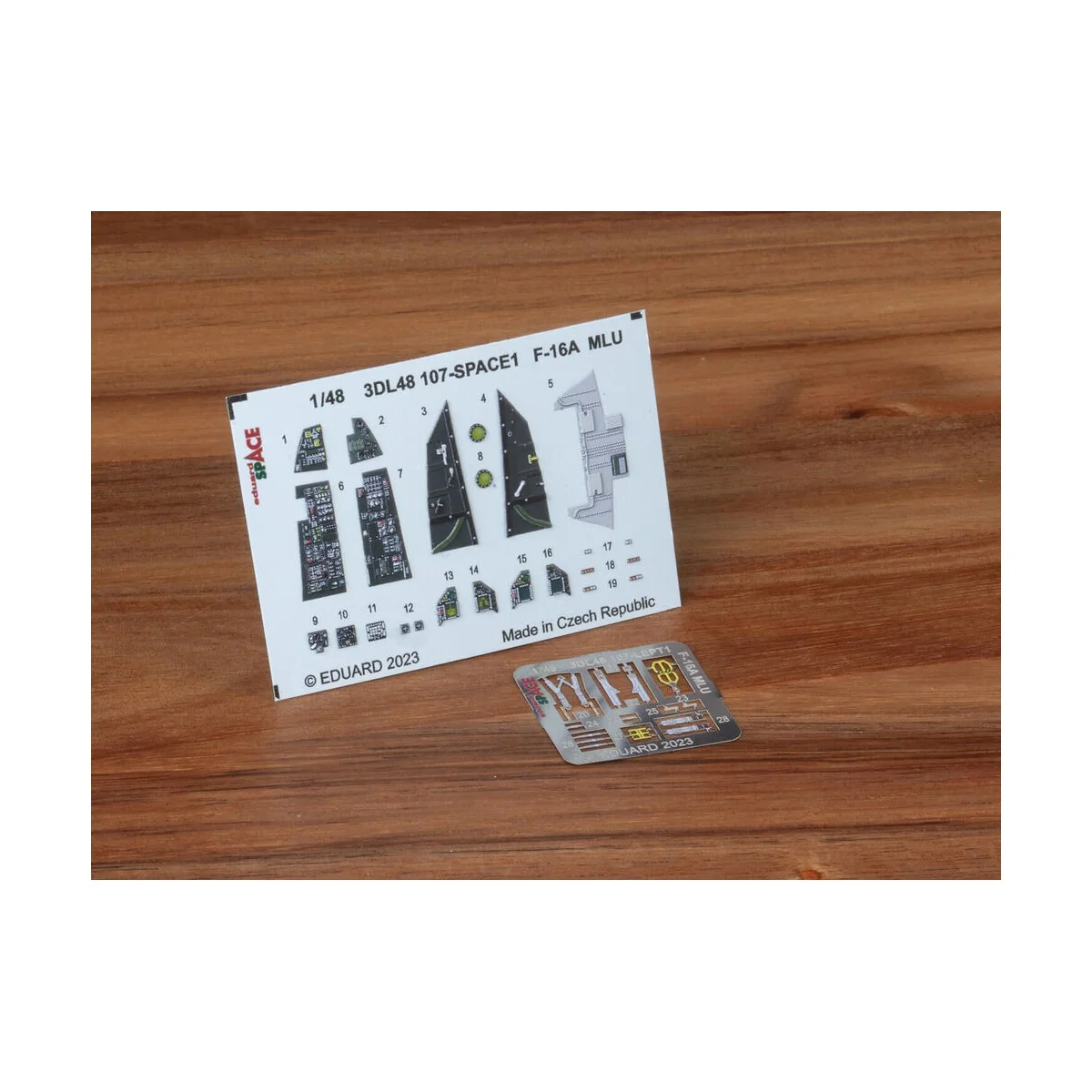 F-16A MLU SPACE 1/48 KINETIC, 1/48 - Eduard Accessories 3DL48107