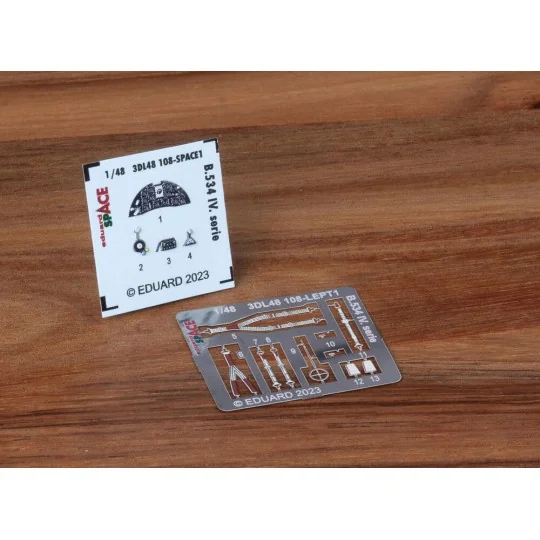 B.534 IV. serie SPACE 1/48 EDUARD, 1/48 - Eduard Accessories 3DL48108 B.534 IV. serie SPACE 1/48 EDUARD, 1/48 - Eduard Accessories 3DL48108