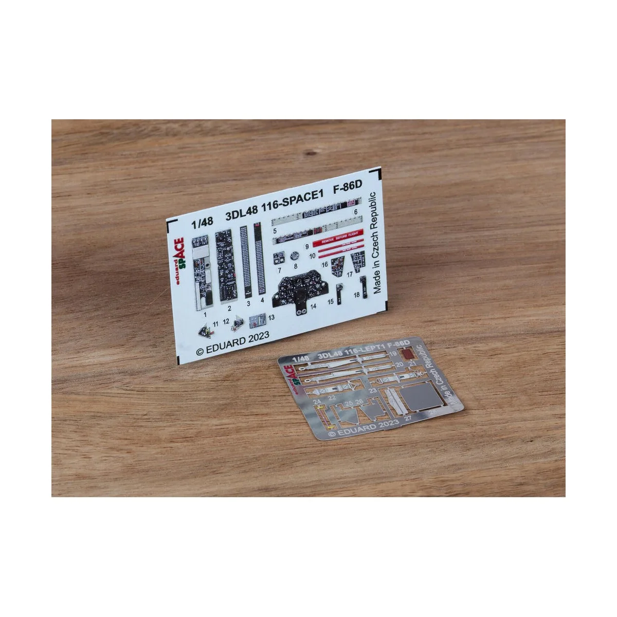 F-86D SPACE 1/48 REVELL, 1/48 - Eduard Accessories 3DL48116
