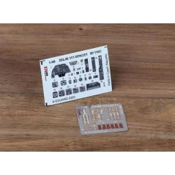 Bf 110C SPACE 1/48 EDUARD, 1/48 - Eduard Accessories 3DL48117