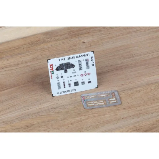MiG-17F SPACE 1/48 AMMO - Eduard Accessories 3DL48124