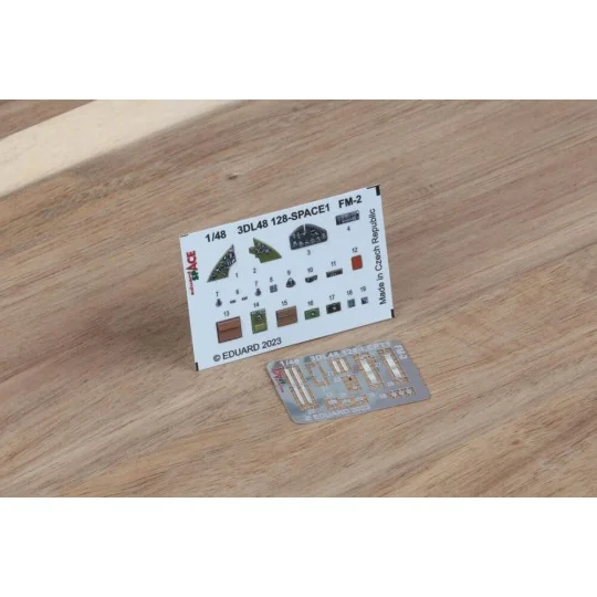 FM-2 SPACE 1/48 EDUARD, 1/48 - Eduard Accessories 3DL48128