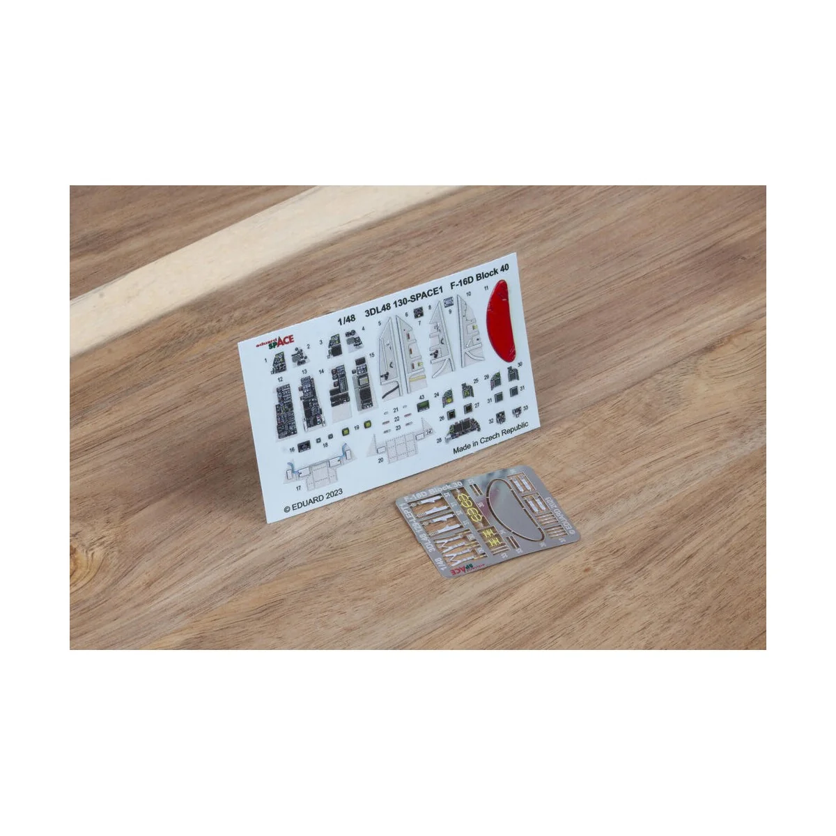 F-16D Block 40 SPACE 1/48 KINETIC - Eduard Accessories 3DL48130