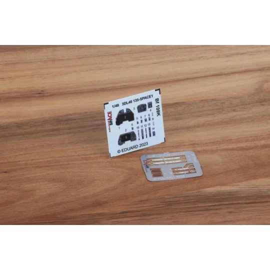 Bf 109K SPACE 1/48 EDUARD - Eduard Accessories 3DL48135