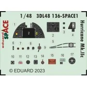 Hurricane Mk.IIc SPACE 1/48 ARMA HOBBY, 1/48 - Eduard Accessories 3... Hurricane Mk.IIc SPACE 1/48 ARMA HOBBY, 1/48 - Eduard Accessories 3...