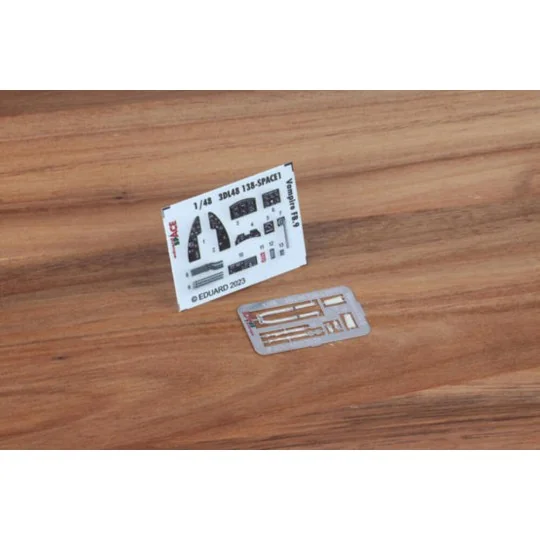 Vampire FB.9 SPACE 1/48 AIRFIX, 1/48 - Eduard Accessories 3DL48138