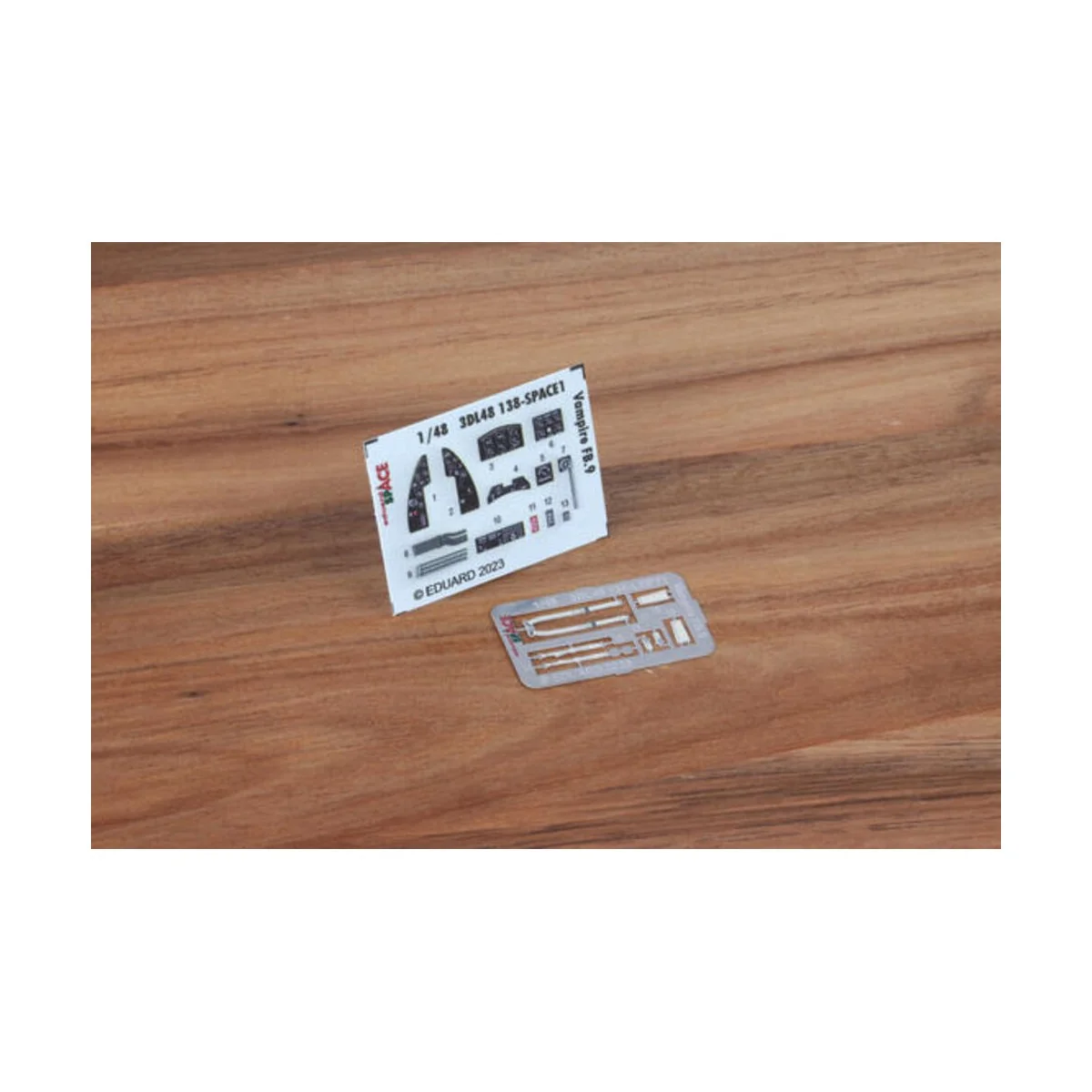 Vampire FB.9 SPACE 1/48 AIRFIX - Eduard Accessories 3DL48138