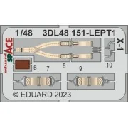 X-1 SPACE, 1/48 - Eduard Accessories 3DL48151