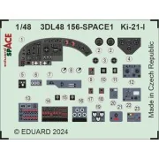 Ki-21-I SPACE 1/48 ICM, 1/48 - Eduard Accessories 3DL48156