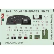SM.79 SPACE 1/48 EDUARD - Eduard Accessories 3DL48158