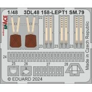 SM.79 SPACE 1/48 EDUARD - Eduard Accessories 3DL48158