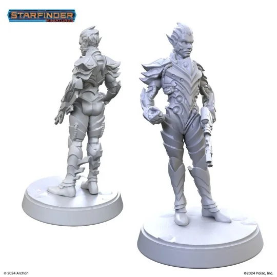 Masters of the Universe Miniatures: DROW ENFORCER - Archon Studio P...