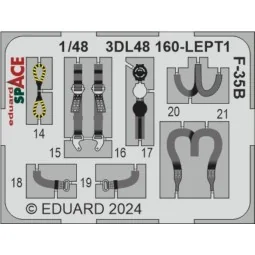 F-35B SPACE 1/48 TAMIYA - Eduard Accessories 3DL48160