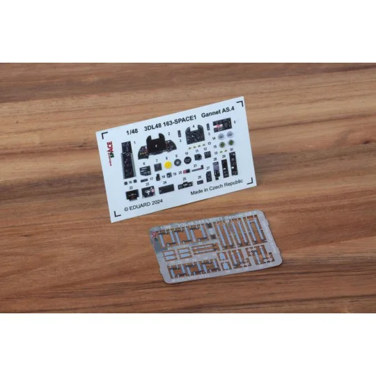 Gannet AS.4 SPACE 1/48 AIRFIX, 1/48 - Eduard Accessories 3DL48163