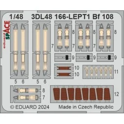 Bf 108 SPACE 1(48 EDUARD - Eduard Accessories 3DL48166
