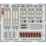 Bf 108 SPACE 1(48 EDUARD - Eduard Accessories 3DL48166