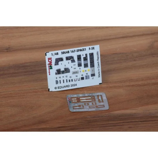 F-5E SPACE 1/48 AFV CLUB / EDUARD - Eduard Accessories 3DL48167