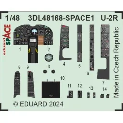 U-2R SPACE 1/48 HOBBY BOSS, 1/48 - Eduard Accessories 3DL48168
