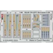 Buccaneer S.2B Gulf War SPACE AIRFIX, 1/48 - Eduard Accessories 3DL...