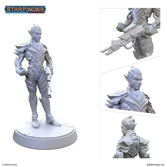 Masters of the Universe Miniatures: DROW ENFORCER - Archon Studio P...