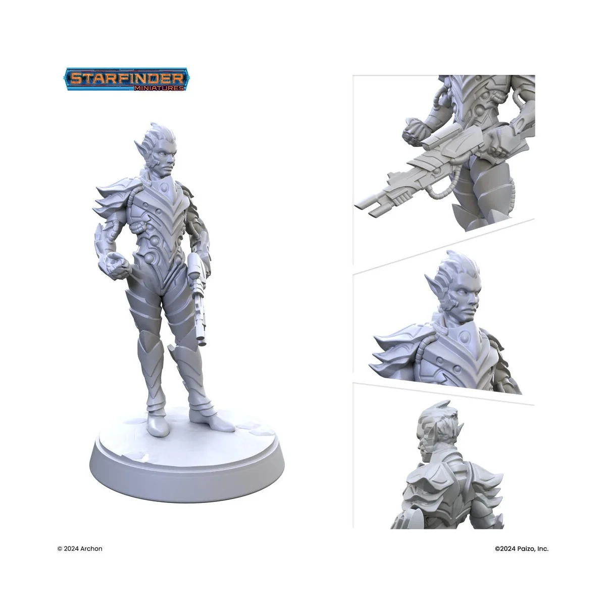 Masters of the Universe Miniatures: DROW ENFORCER - Archon Studio P...