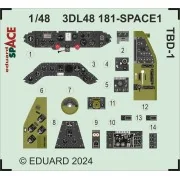 TBD-1 SPACE HOBBY BOSS - Eduard Accessories 3DL48181