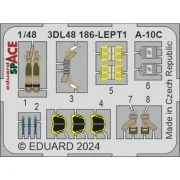 A-10C SPACE, 1/48 - Eduard Accessories 3DL48186