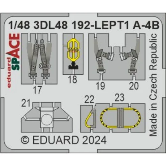 A-4B SPACE, 1/48 - Eduard Accessories 3DL48192