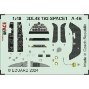 A-4B SPACE, 1/48 - Eduard Accessories 3DL48192