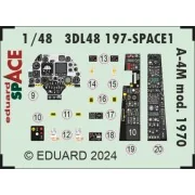 A-4M mod. 1970 SPACE MAGIC FACTORY, 1/48 - Eduard Accessories 3DL48197